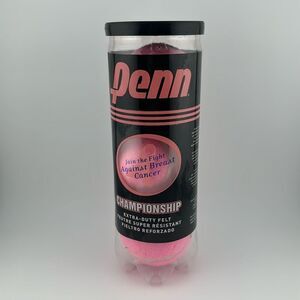 Penn "Breast Cancer Awareness" Championship Extra-Duty Felt Cannister of 3 Balls